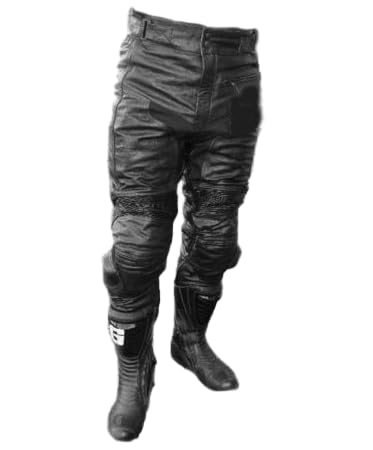 Amazon.co.jp: 本革 レザーパンツ バンクセンサー付 ブーツイン なめし